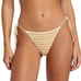 RVCA X Greenpacha Women’s Flor Side Tie Cheeky Crochet Bikini Swim Bottoms