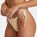 RVCA X Greenpacha Women’s Flor Side Tie Cheeky Crochet Bikini Swim Bottoms