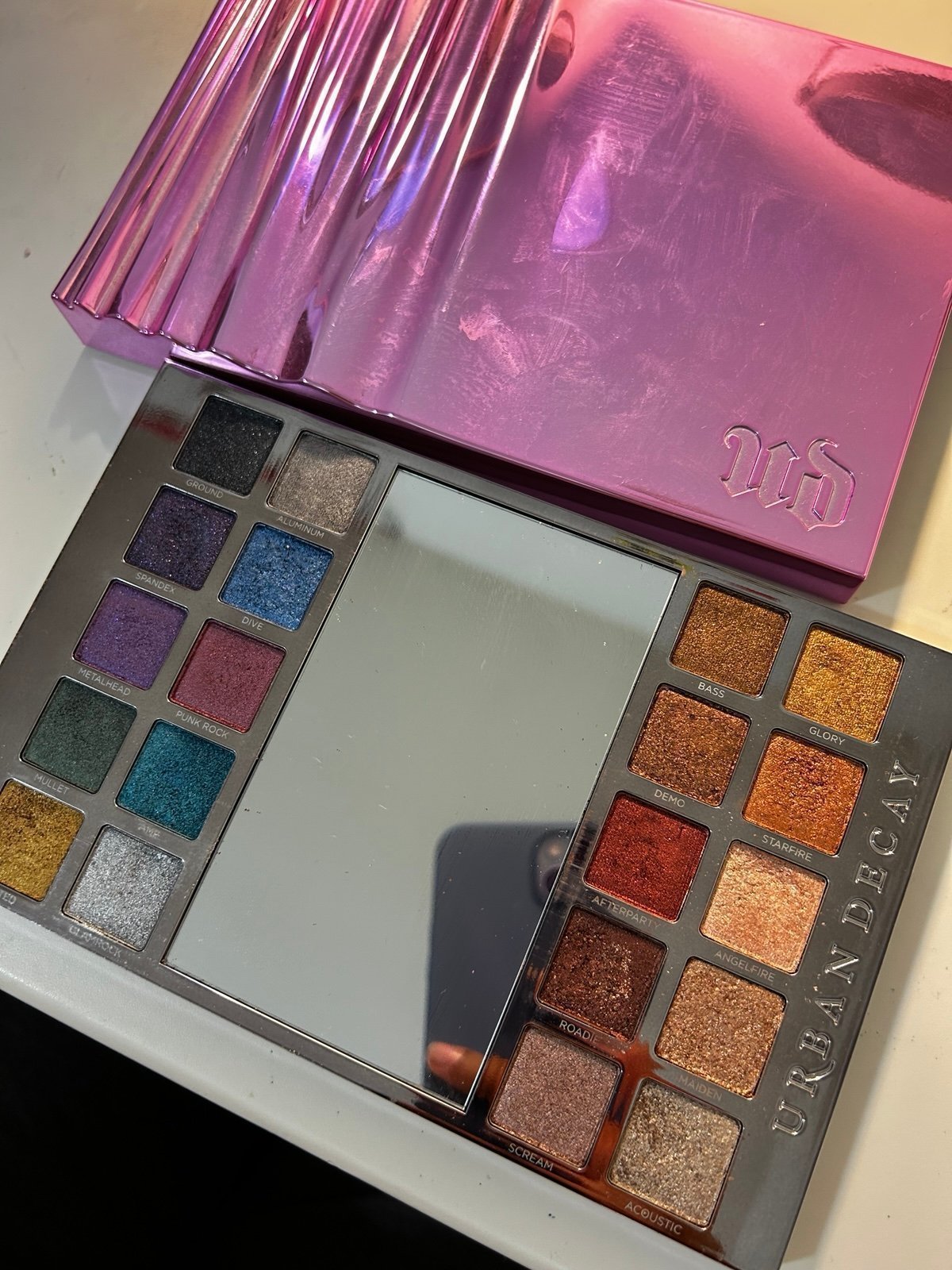 Urban Decay Heavy Metals Metallic Eyeshadow Palette Limited Edition