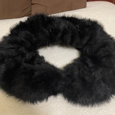Faux fur wrap