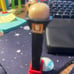 Rare Variant Vintage No Feet Dr. Skull Pez Dispenser Pat#3.9 MI YUGOSLAVIA , bla