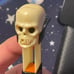 Rare Variant Vintage No Feet Dr. Skull Pez Dispenser Pat#3.9 MI YUGOSLAVIA , bla