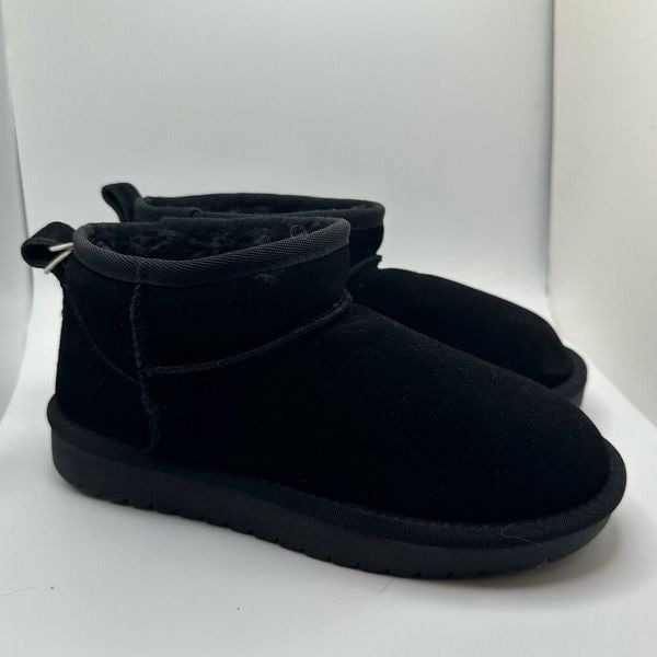 CUSHIONAIRE Women's pull on boot 6 BLACK