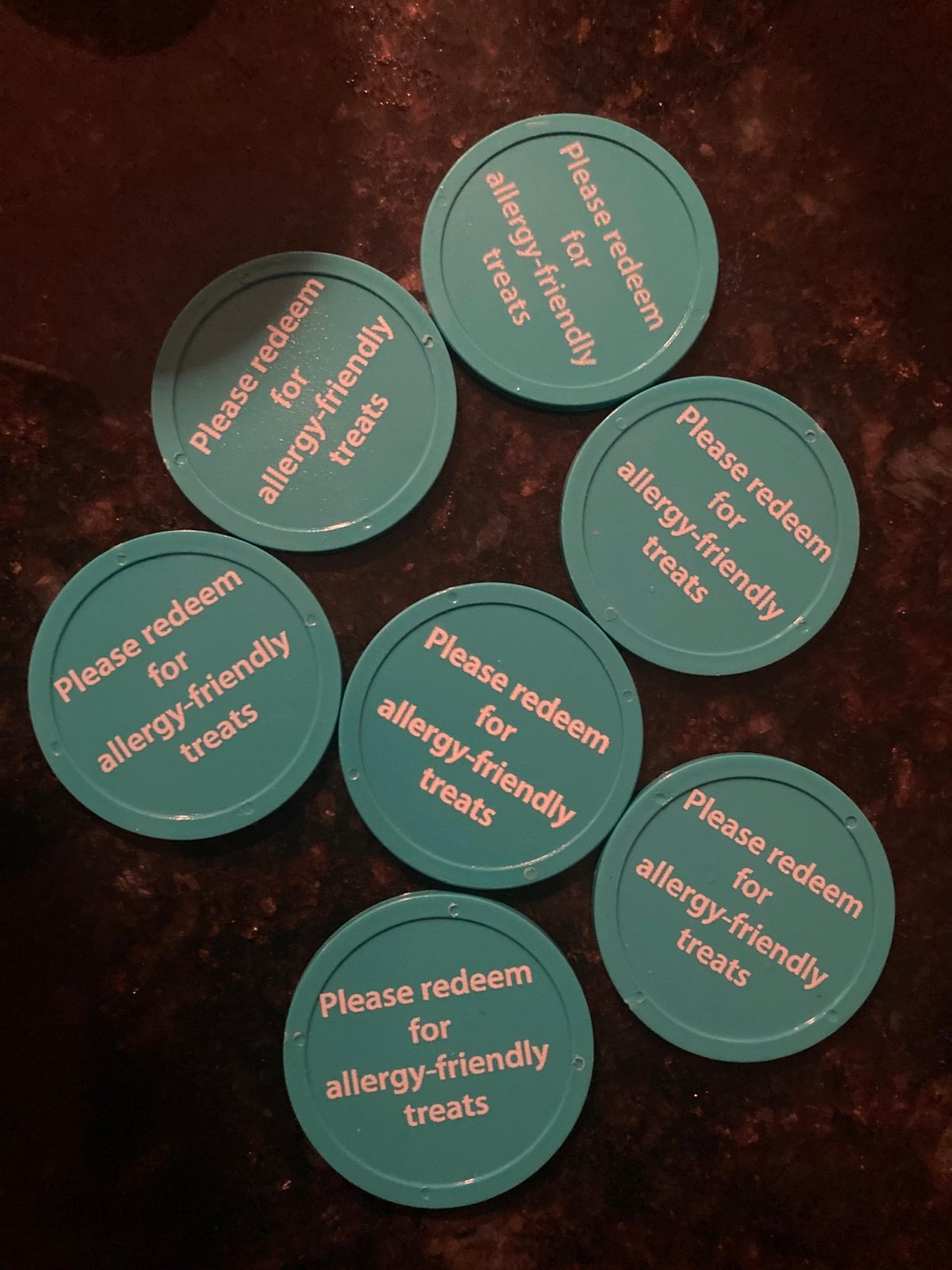 Disney World 2024 Mickey’s Not Scary Halloween Party Allergy Coins