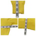 Ralph Lauren Men’s Yellow V-neck Ribbed 100% Pima Cotton Sweater