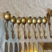28 Pc TIGER LILY FESTIVITY Reed & Barton Utensils Antique Silverplated Flatware
