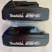 2 Makita LXT 18 Volt 18V BL1815N 1.5Ah Lithium Ion Batteries Li-ion