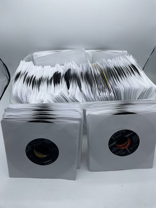 Lot of 201 Vinyl 45 rpm Records 1950s 1960s Pop Rock n Roll Motown Mixed Set
