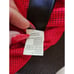 THE NORTH FACE Windbreaker Jacket ADLW Red Gray STOWAWAY HOODIE Sz L EXCELLENT