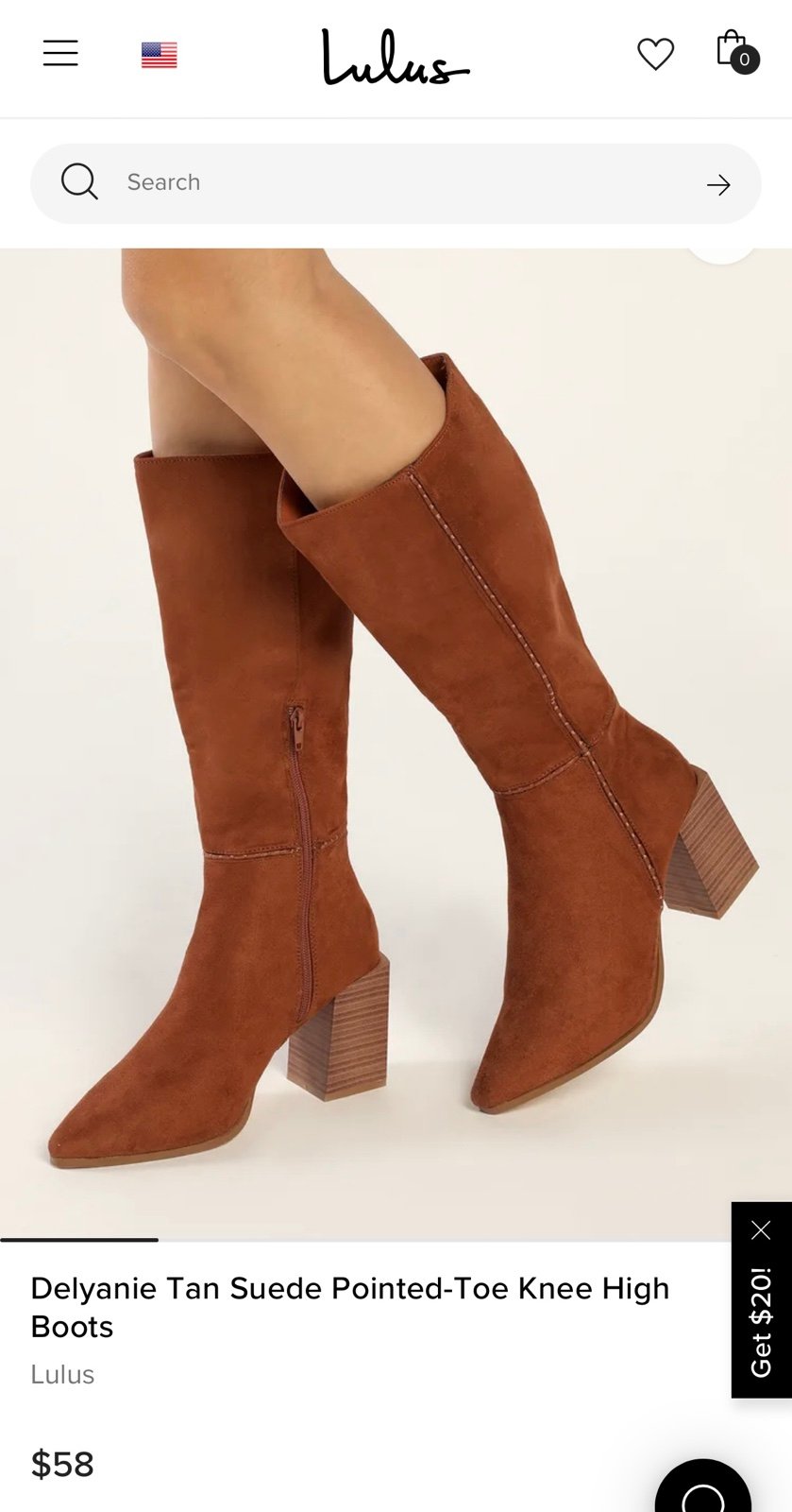 Lulu’s Suede Boots