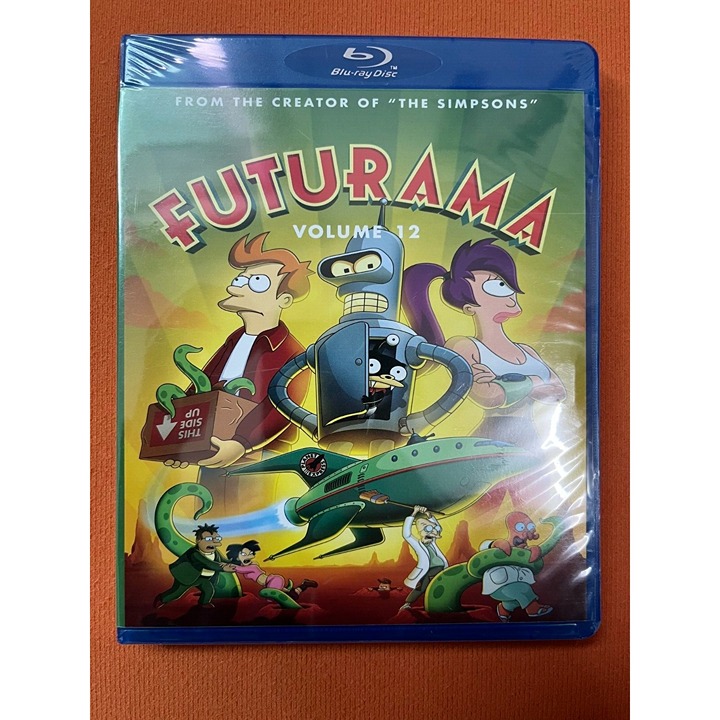 Volume twelve of Futurama: The Complete Series Blu-ray ,not DVD