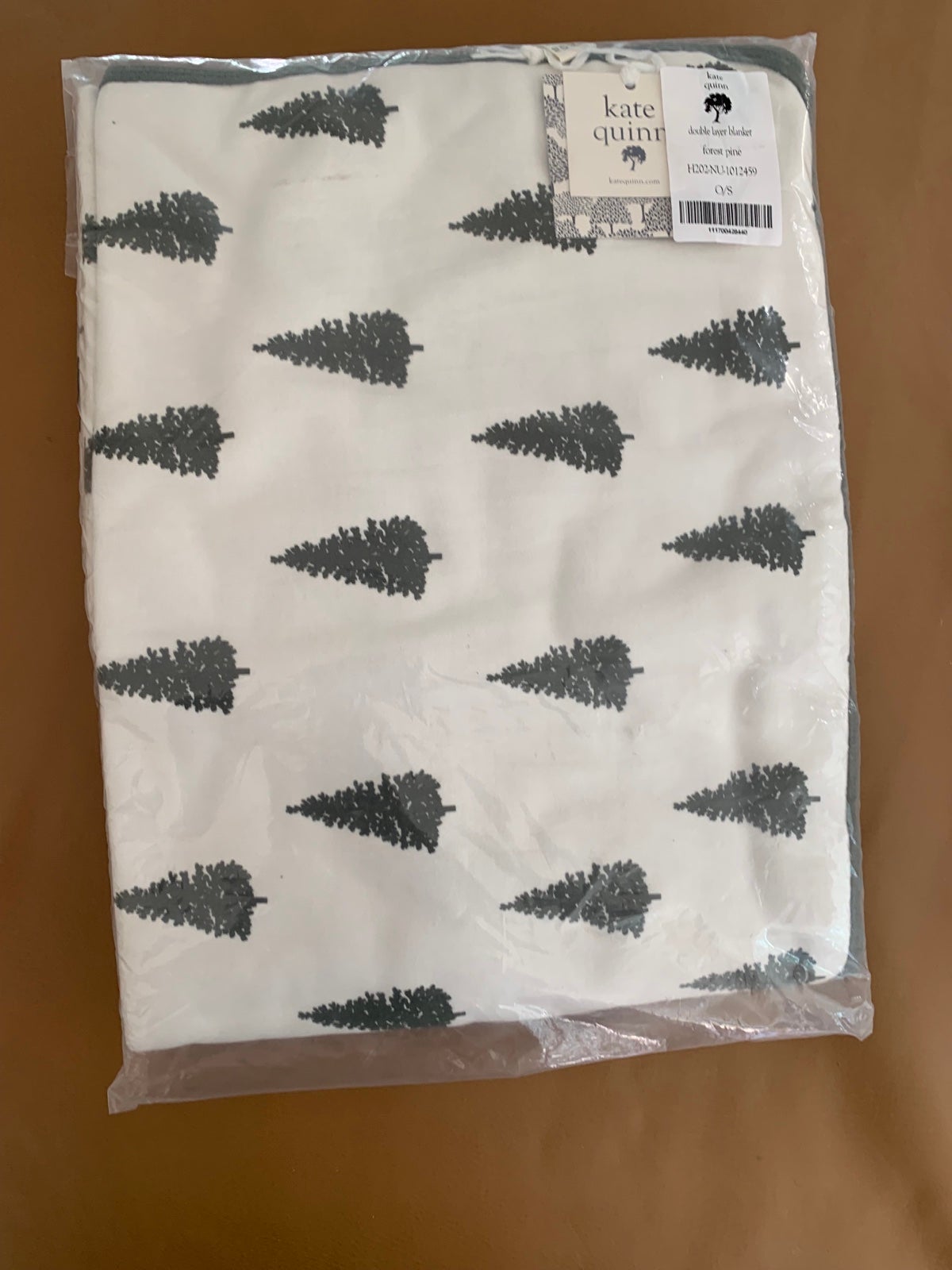 Kate Quinn pine double layer swaddle