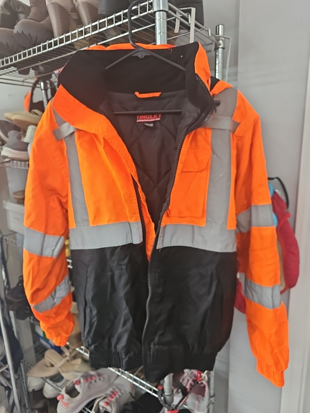 Tingley Waterproof Hi Vis Reflective Two-Tone Bomber Jacket ANSI