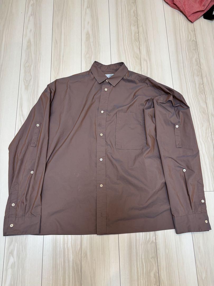 Dulcamara Tuck-up L-Sleeve Shirt, Size 1