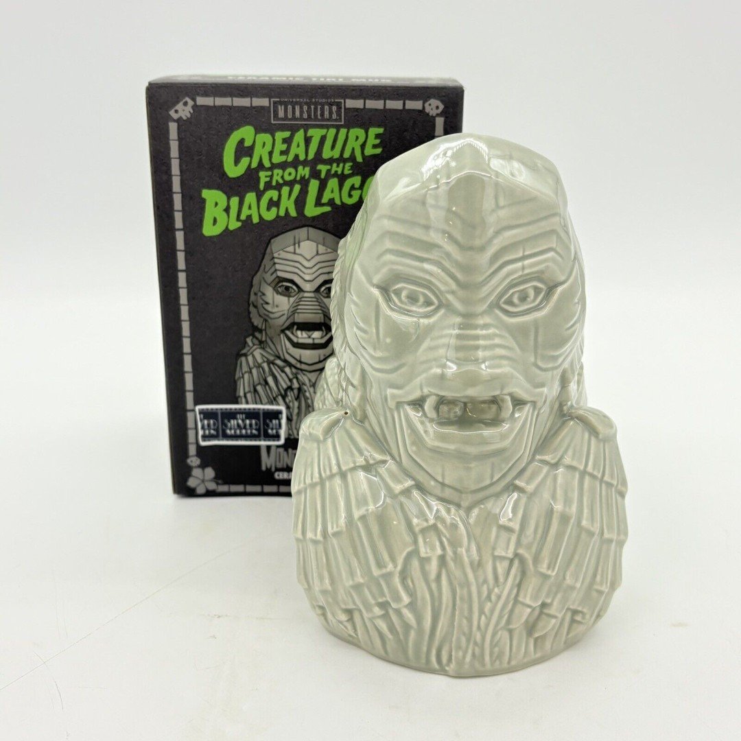Mondo Creature from the Black Lagoon Monsters Tiki Mug Silver Screen Tee-Kis