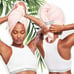 NEW VS Light pink Hair Wrap Towel