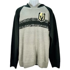 NHL Vegas Golden Knights | Knit Long Sleeve Pullover Sweater Hoodie | Unisex 2XL