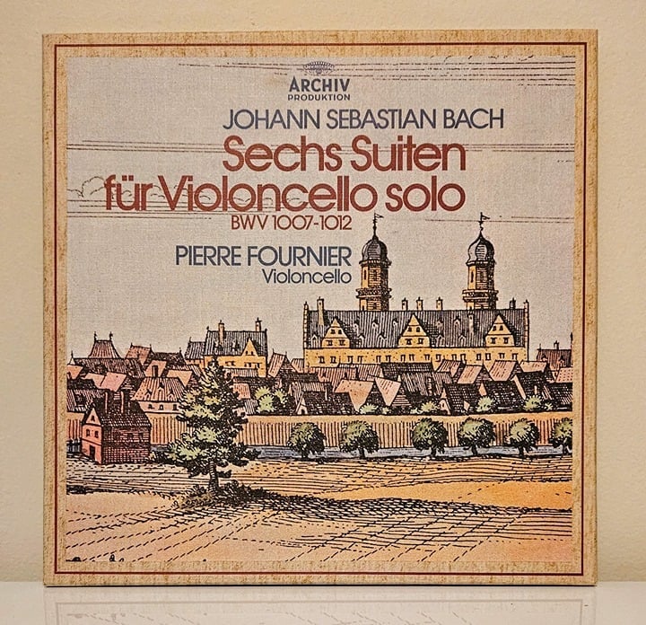 Bach – Pierre Fournier ‎– Sechs Suiten Für Violoncello Solo (BWV 1007-1012)