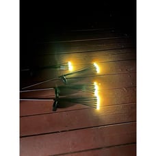 Firefly Solar Garden Lights Outdoor 4 Pack Solar Firefly Waterproof Lights