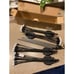 Firefly Solar Garden Lights Outdoor 4 Pack Solar Firefly Waterproof Lights