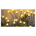 Firefly Solar Garden Lights Outdoor 4 Pack Solar Firefly Waterproof Lights