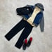 9-Piece Men's L Size Outfit Set for 1 Week
