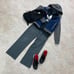 9-Piece Men's L Size Outfit Set for 1 Week
