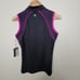 Tail Louisa Sleeveless Mini Mock Golf Shirt SUGAR RUSH (Onyx Black) Small