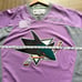 REEBOK San Jose Sharks Hockey Fights Cancer Jersey