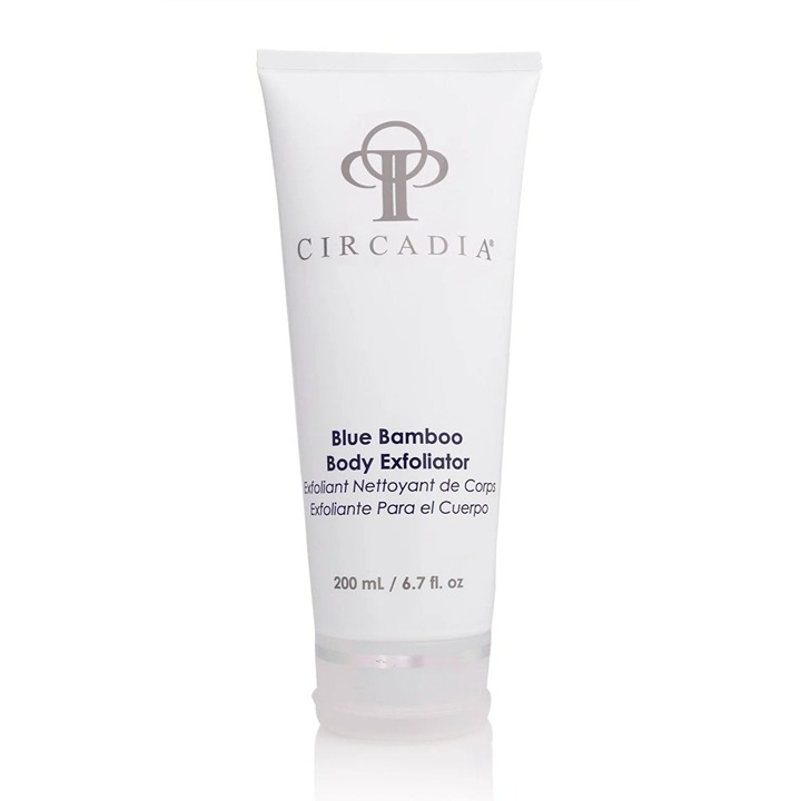 Skincare Circadia Blue Bamboo Exfoliator for Body 6.7 oz exotic body scrub lathe