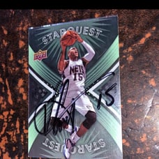 Vince Carter autograph