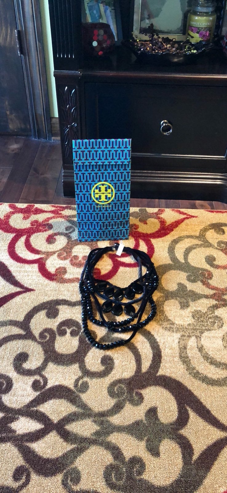 NWT Tory Burch Beaded Statement Necklace