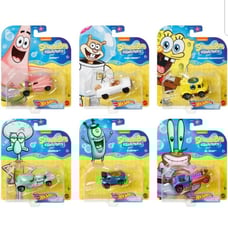 New Hot Wheels Sponge Bob Square Pants Edition CAR Set