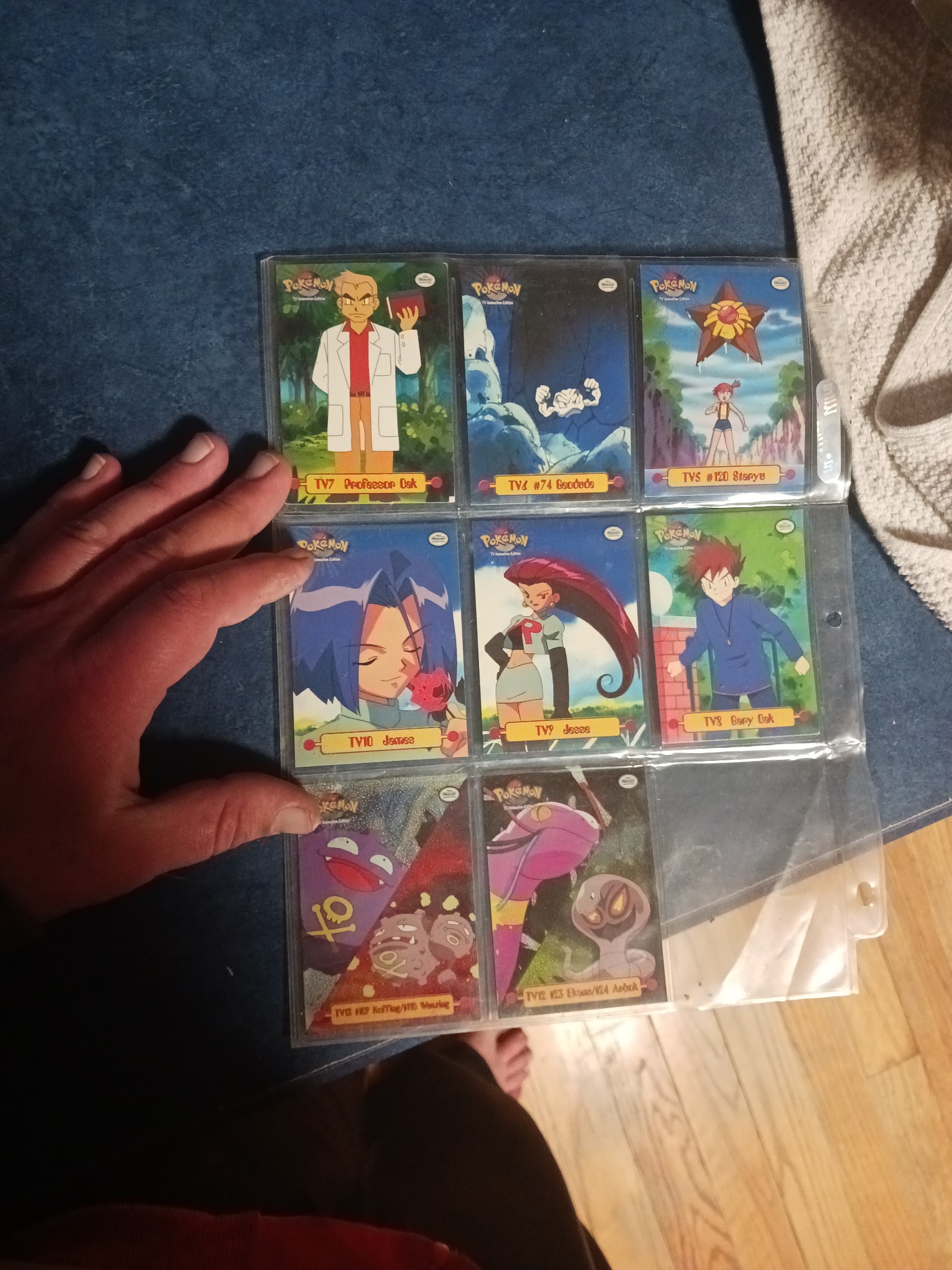 1999 Topps Pokemon TV Animation Series 1 trading card featuring Jesse from Team