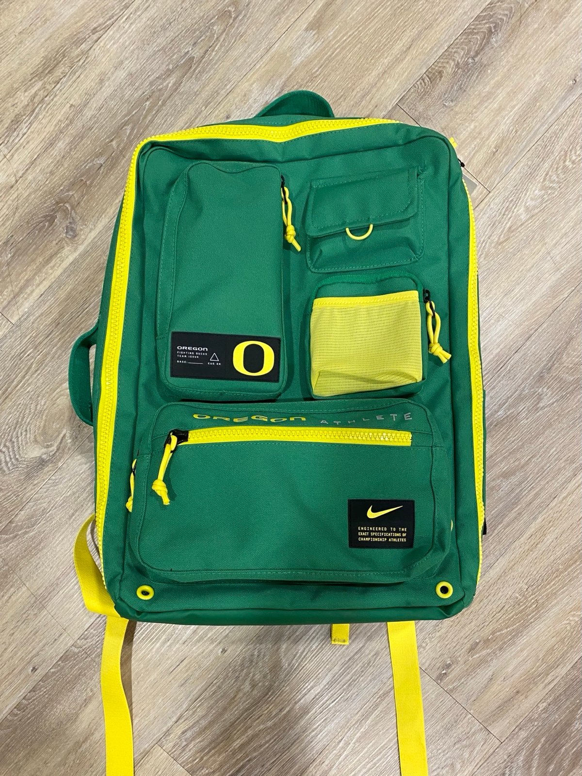 Oregon Duck Team Issued Athlete Backpack