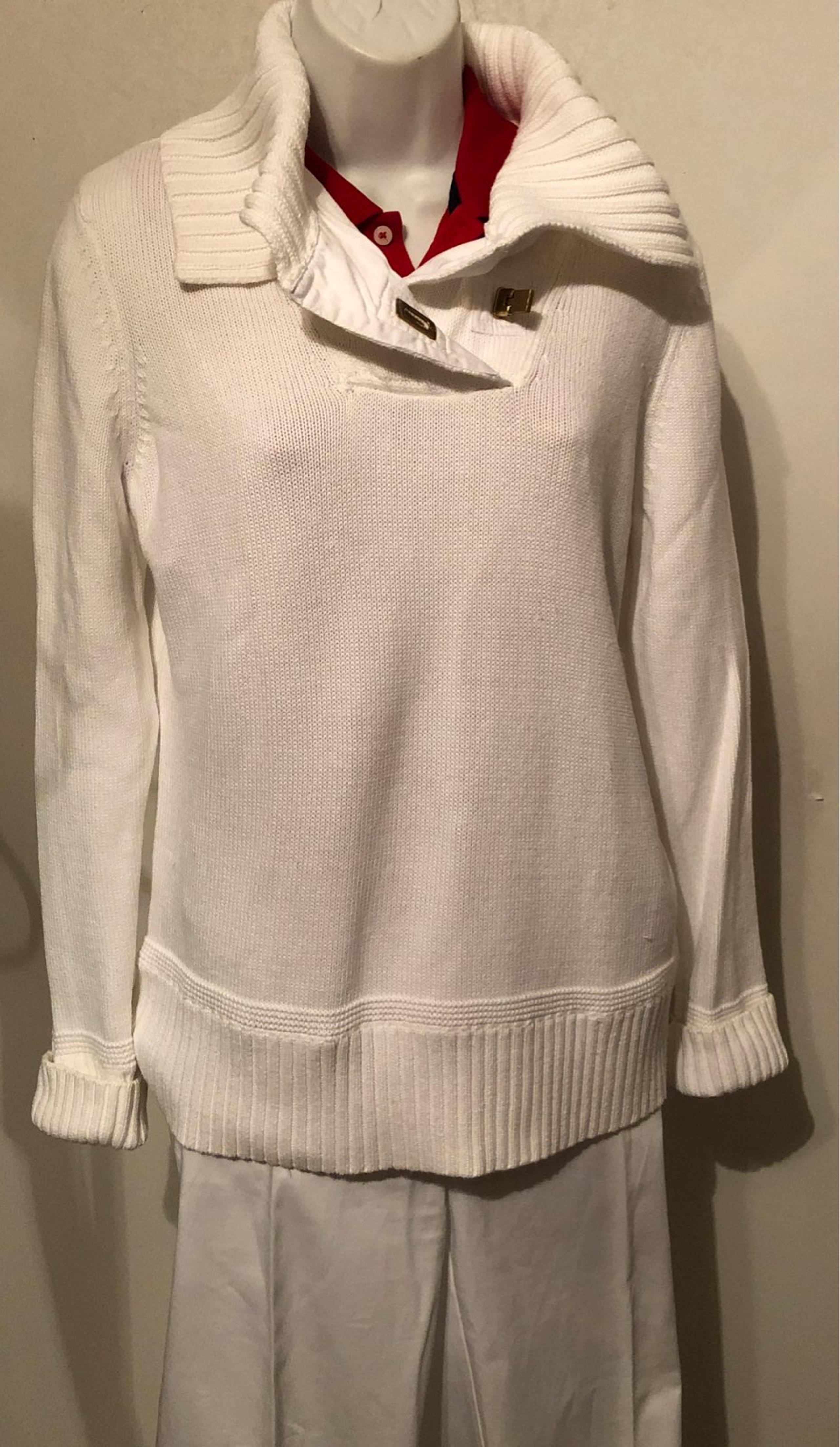 Ralph Lauren Lady sweater white