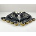 K2 Camano W Inline Roller Blades Size Womens 8 Black Softboot Carbon 78a Wheels