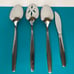 Oneida Serving spoons 3 Cube Mark Will O Wisk