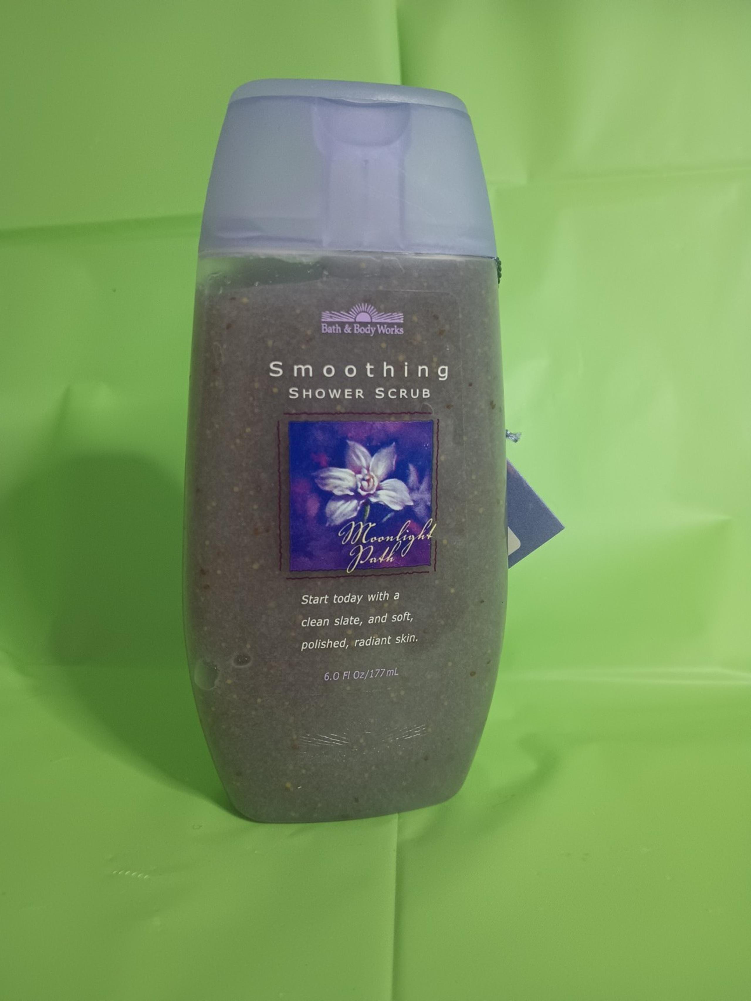 NOS BBW Moonlight Path Soothing Shower Scrub Bath & Body Works Discontinued