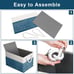 [3-Pack], Foldable Storage Baskets for Organizing