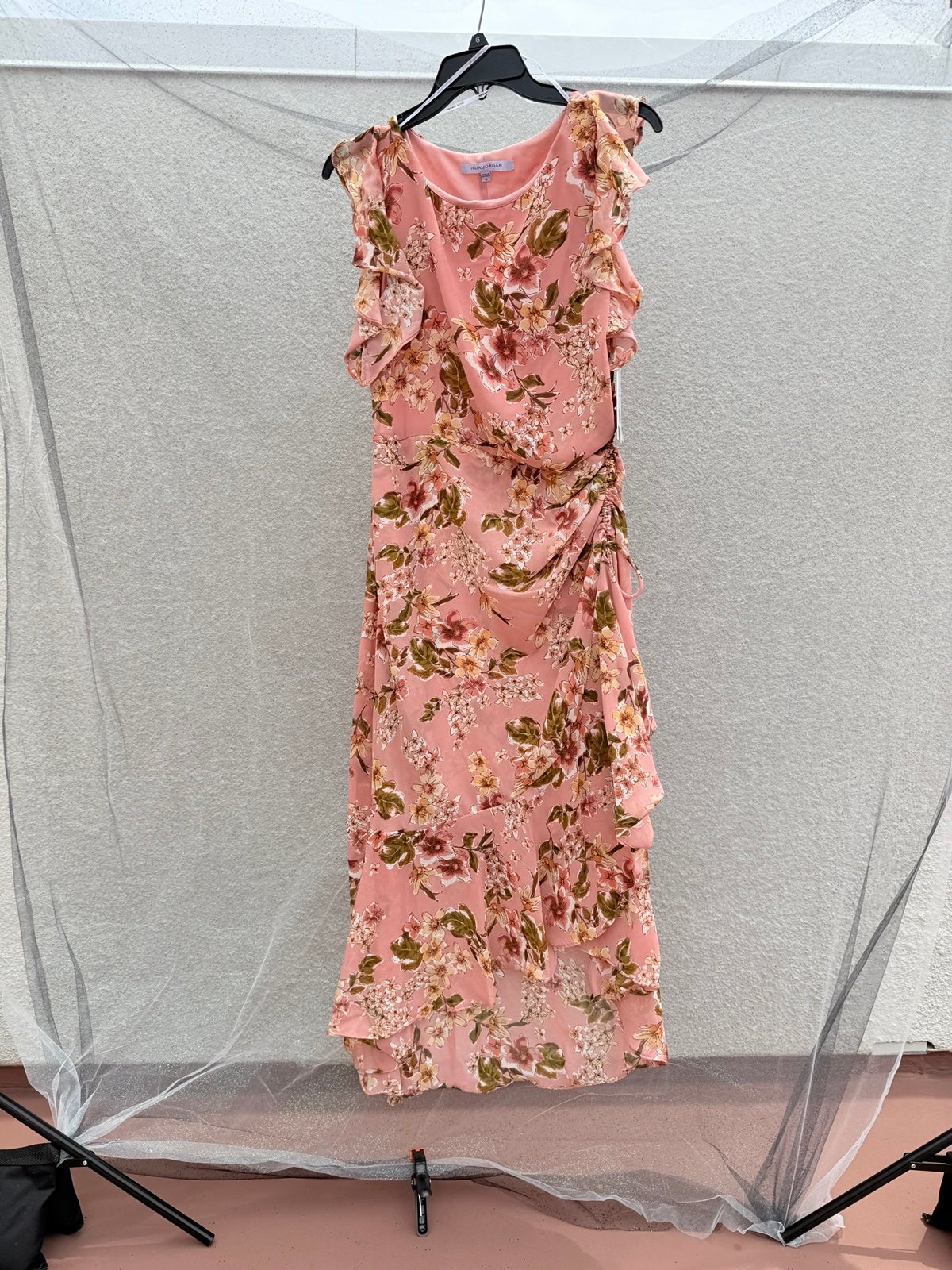 Julia Jordan Floral Ruffle Dress
