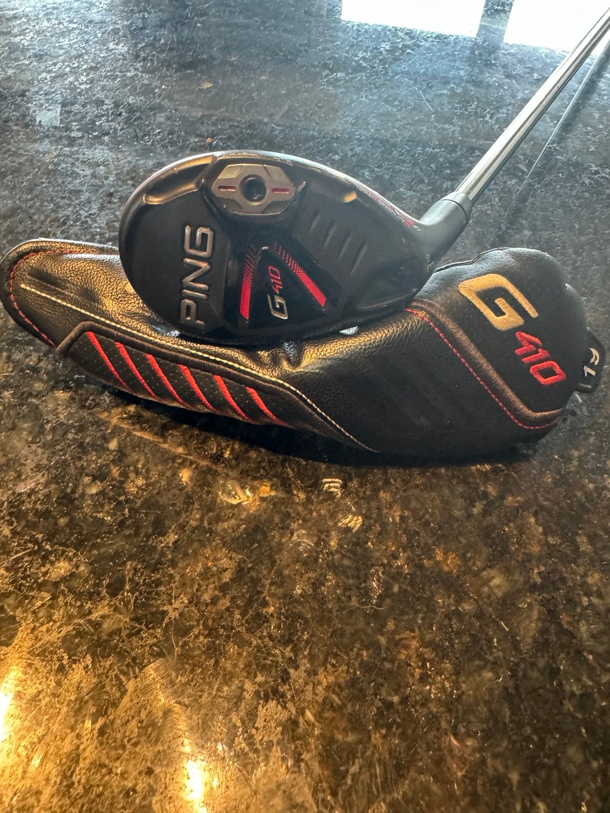 PING G410 19* Left Hand 3 Hybrid Rescue Stiff Flex Graphite w Headcover