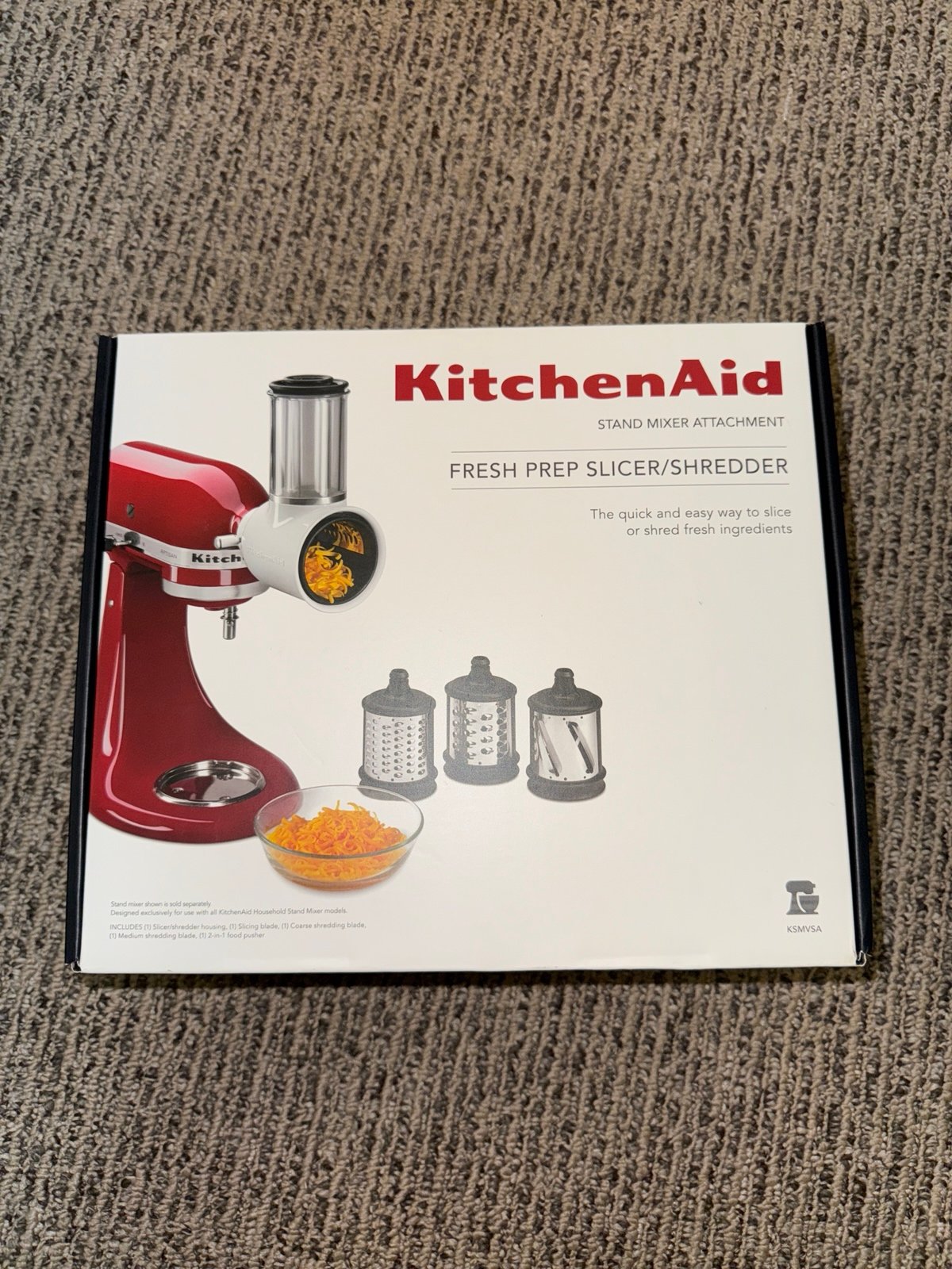 KitchenAid Fresh Prep Slicer/Shredder Attachment For Stand Mixers
