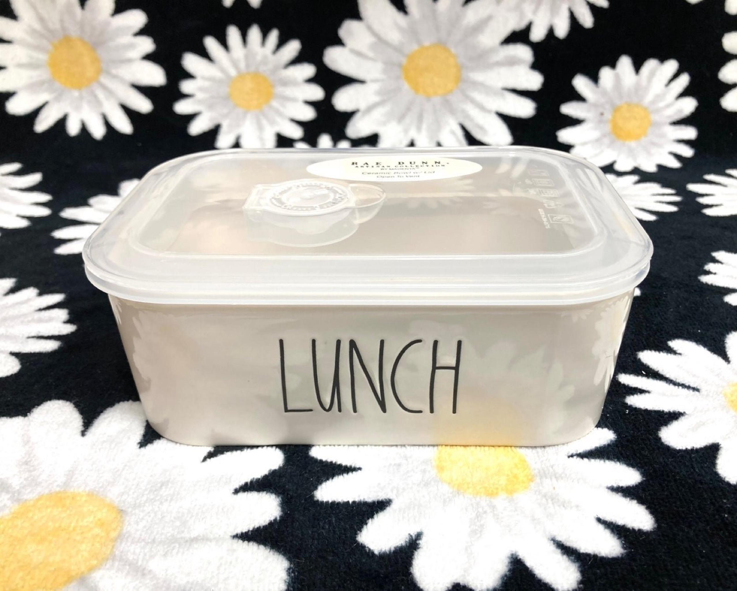 Rae Dunn Lunch Food Storage Container