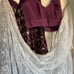 Purple gold new Jacquard silk Lehenga choli BRDES MAID LENGHA