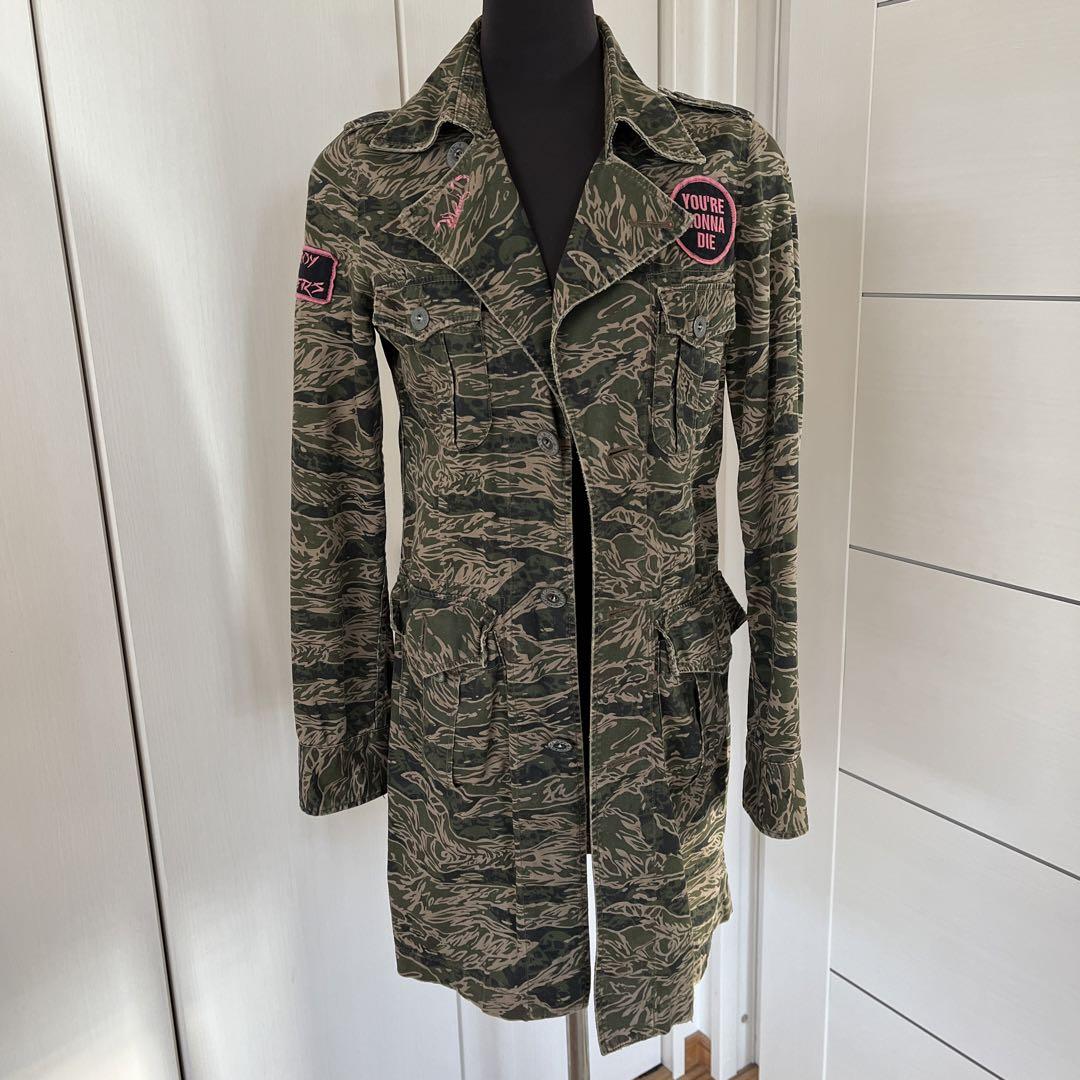 Hysteric Glamour Camouflage Military Jacket