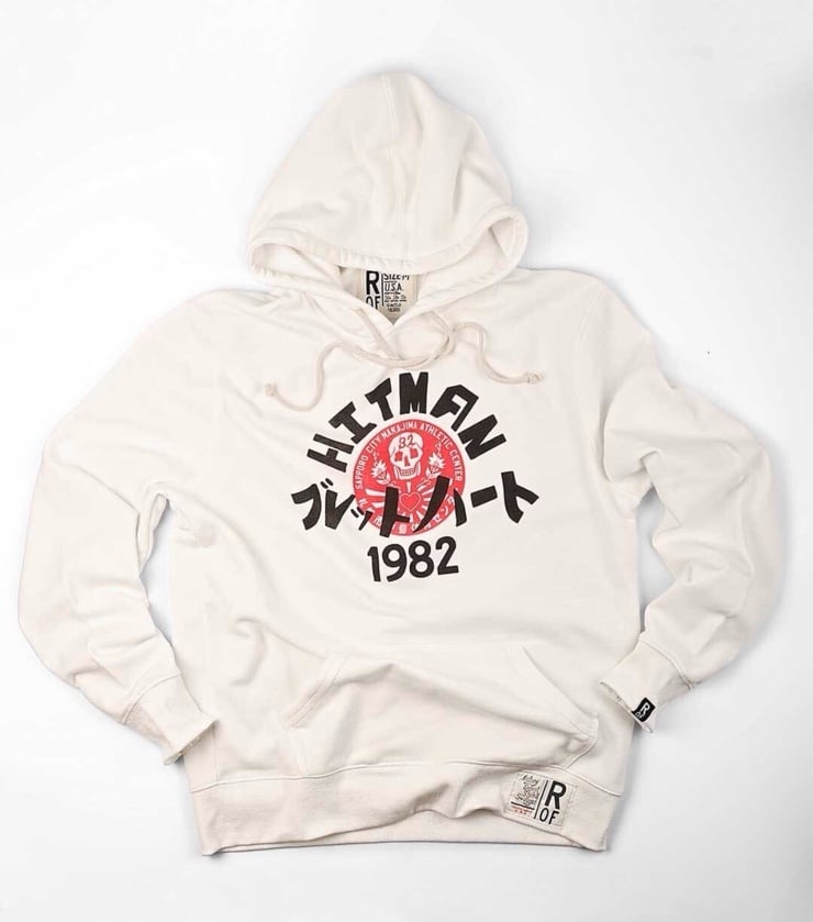 Roots of Fight Wrestling WWF WWE Bret Hart Hitman hoodie mens Size Large