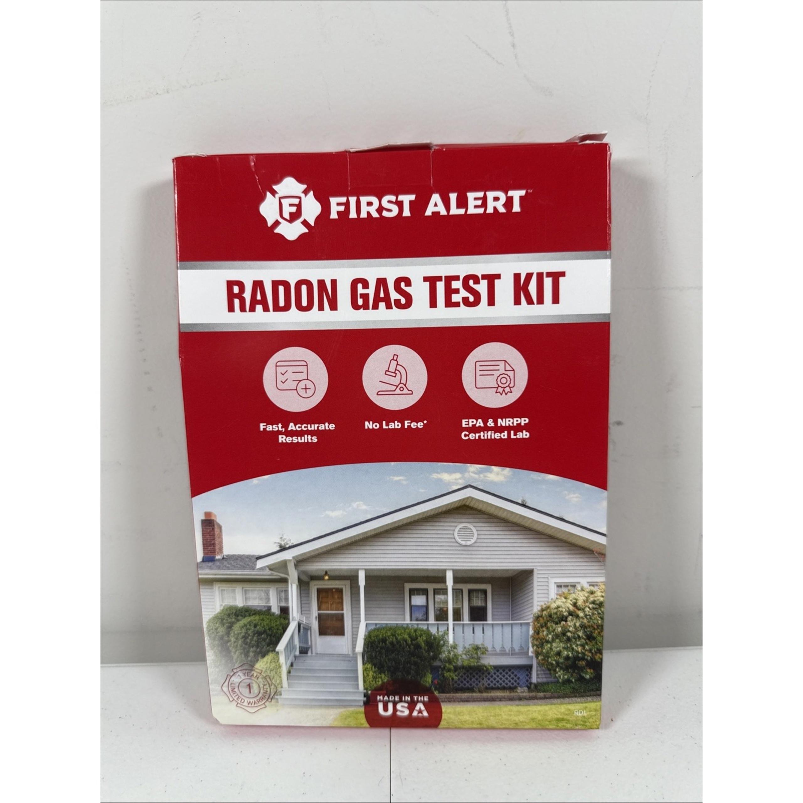 First Alert Radon Gas Test Kit, RD1 NEW