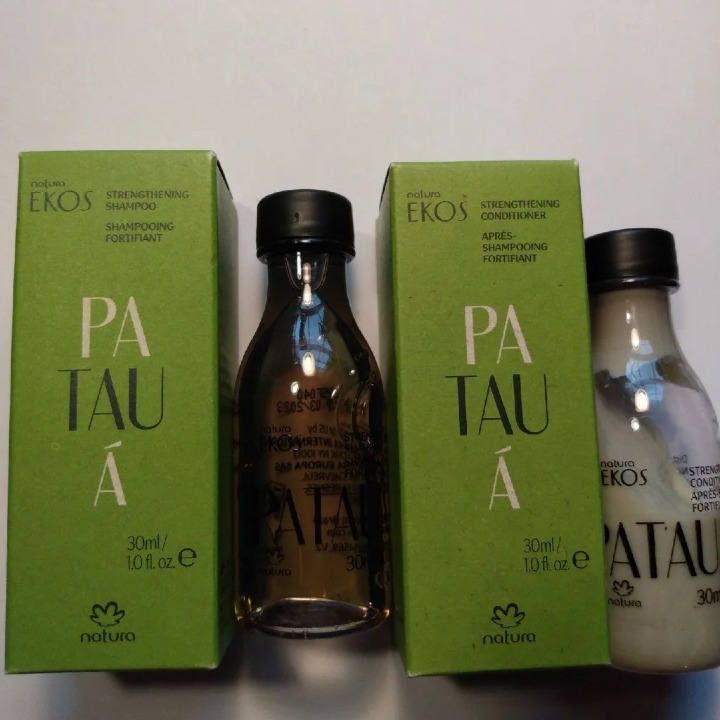 the newest Natura EKOS PATAUA Shampoo & Conditioner 1oz/30ml each Travel Size NIB Beauty the newest Natura EKOS PATAUA Shampoo & Conditioner 1oz/30ml each Travel Size NIB Beauty