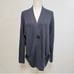 Madeleine Ribbed Wool Cardigan Sweater Size XL